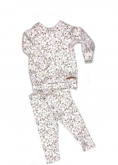 Outfit Rib Millefleur Shirt + Leggings 