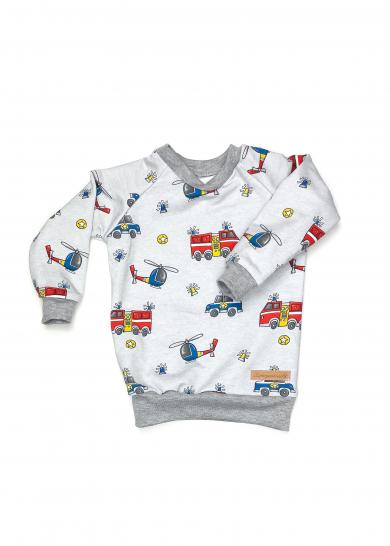 Shirt Fahrzeuge Feuerwehr/Polizei 