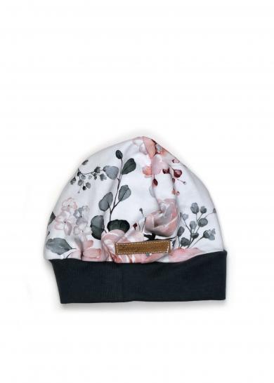 Bündchenmütze White Flower 