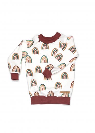 Shirt Regenbogen rost 