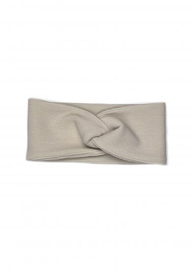 Stirnband Rib offwhite/Creme 