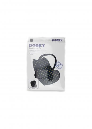 Dooky Hoody - Schutzbezug für Babyschale,  little bee navy 