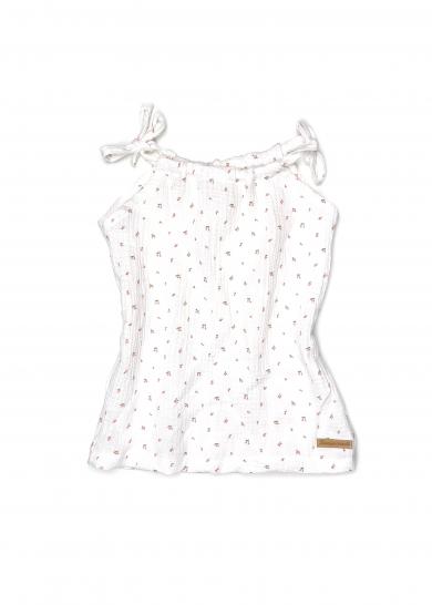 Musselin Hängerchen Cherry white 