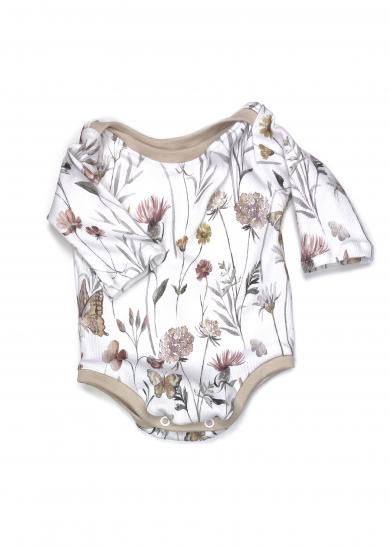 Baby Body schmetterlinge pastell 