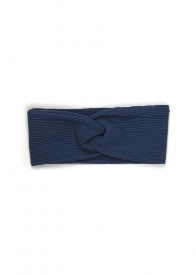 Stirnband Rib Blau 