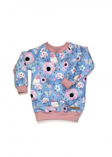 Shirt Lovely Bird blau 