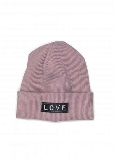 Rib Beanie Rosé 