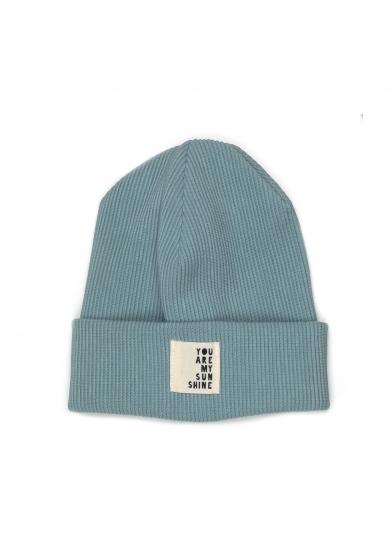 Rib Beanie darkmint 