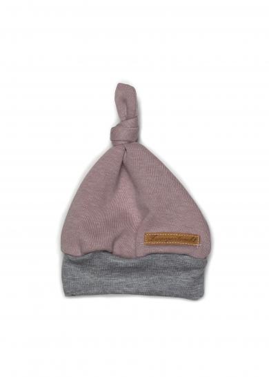 Knotenmützchen Sweat rosé meliert 