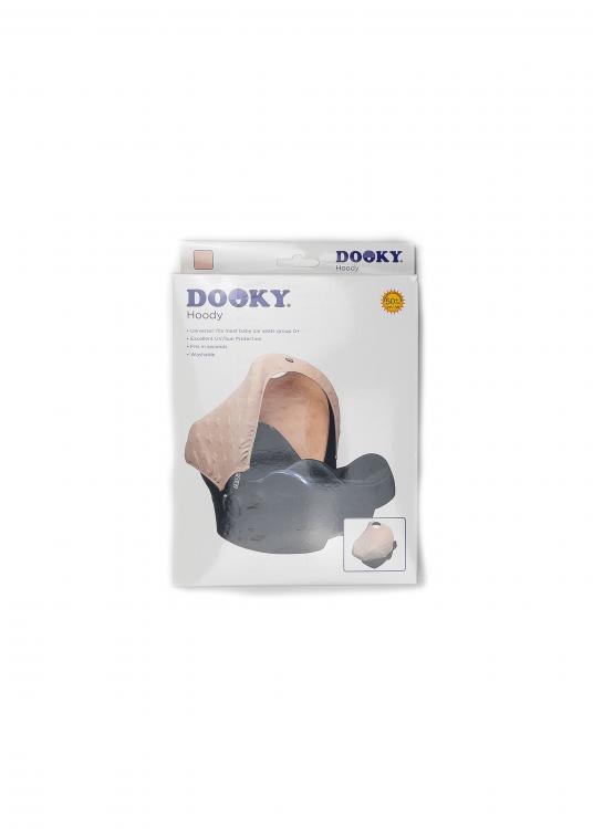 Dooky Hoody - Sonnenverdeck für Babyschalen / UPF 40+ / powder Sterne 
