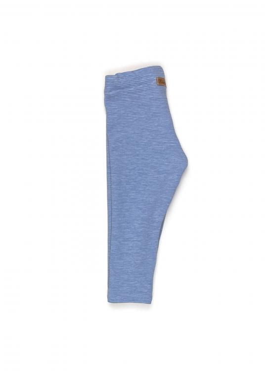 Leggings Rib hellblau meliert 