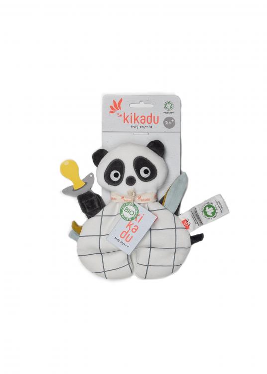 Kikadu Schnullertuch Panda 