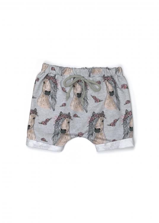 Sommershorts Pferdekopf 