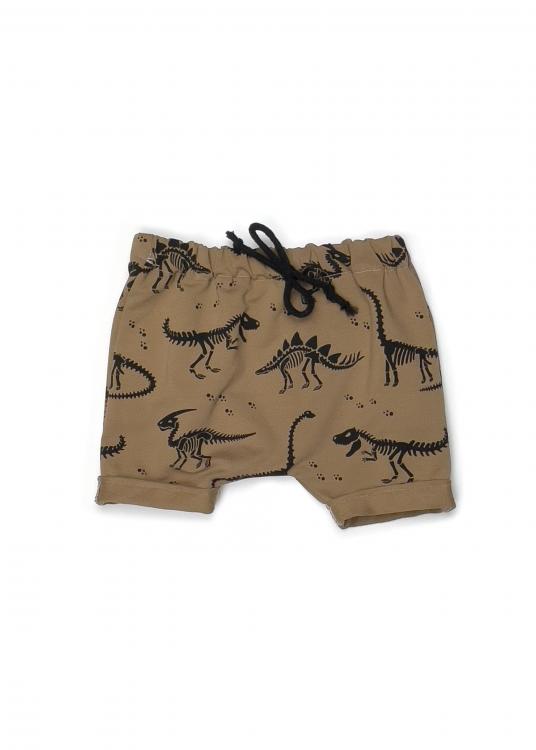 Sommershorts Dino braun/schwarz 