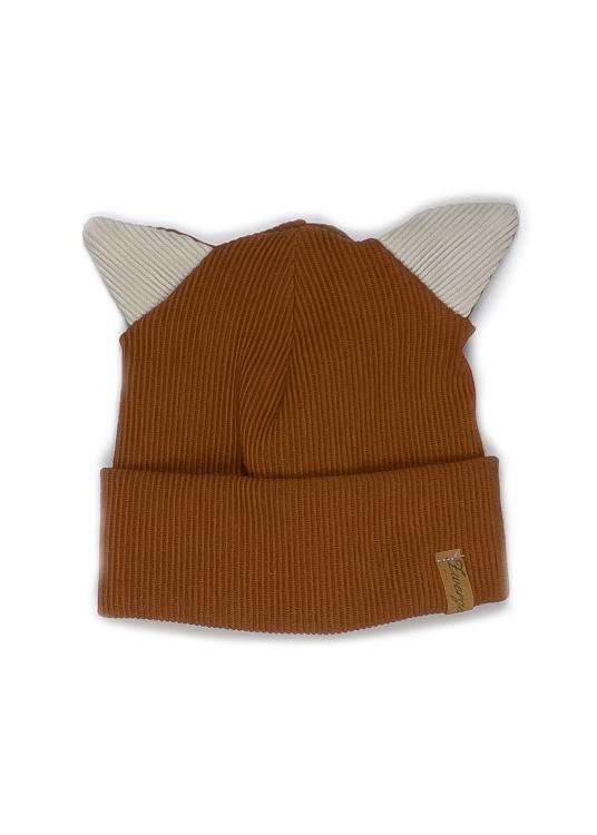 Beanie rib Fuchs Ohren 